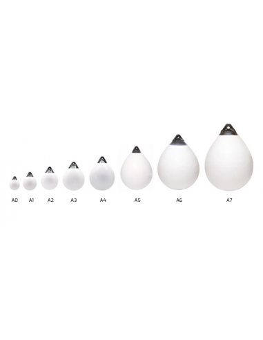 Parabordo Polyform Norway serie A bianco