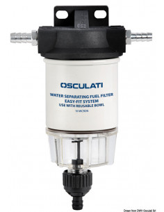 Filtro + separatore acqua/carburante