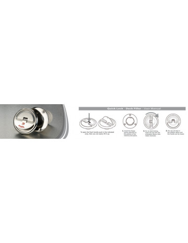 Tappo imbarco Quick Lock water con...