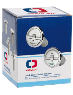 Tappo imbarco Quick Lock Diesel con chiave