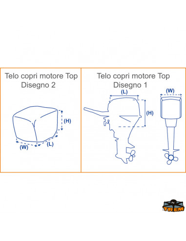 Telo copri testa motore Covy Lux