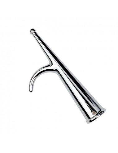Gancio d'accosto in ottone cromato