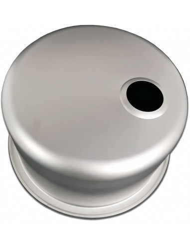 Lavello rotondo in acciaio inox
