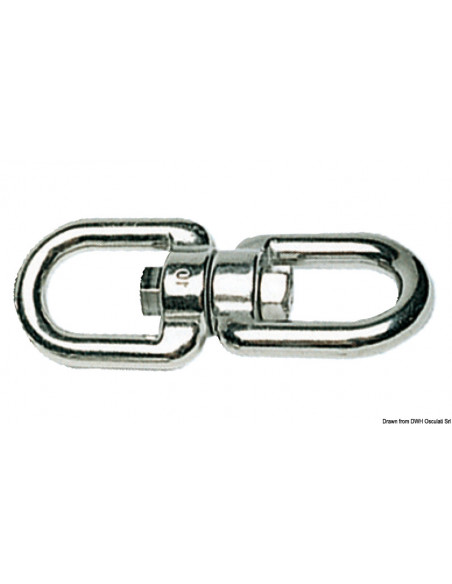 Girella in acciaio inox AISI 316