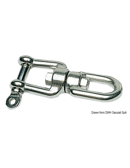 Girella in acciaio inox AISI 316 lucidate a specchio