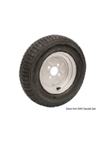 Ruote pneumatiche per carrelli alta velocità