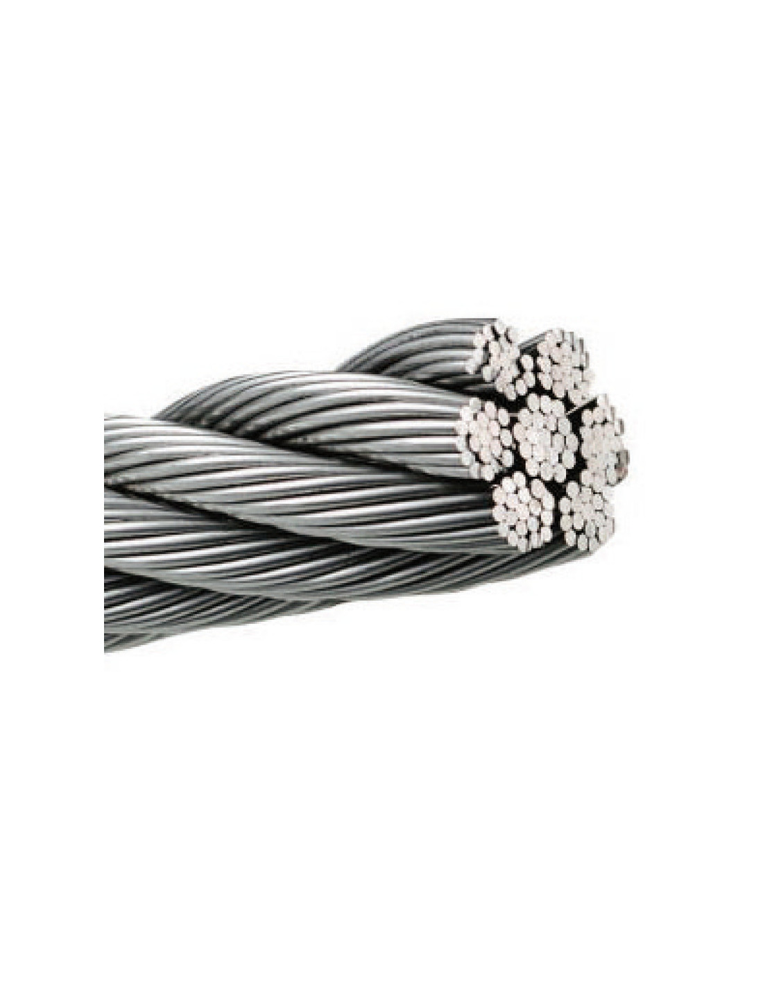 Cavo Acciaio Inox 316 2mm X 100m - Cavo Antiruggine Per Esterno E Interno - Foto 4