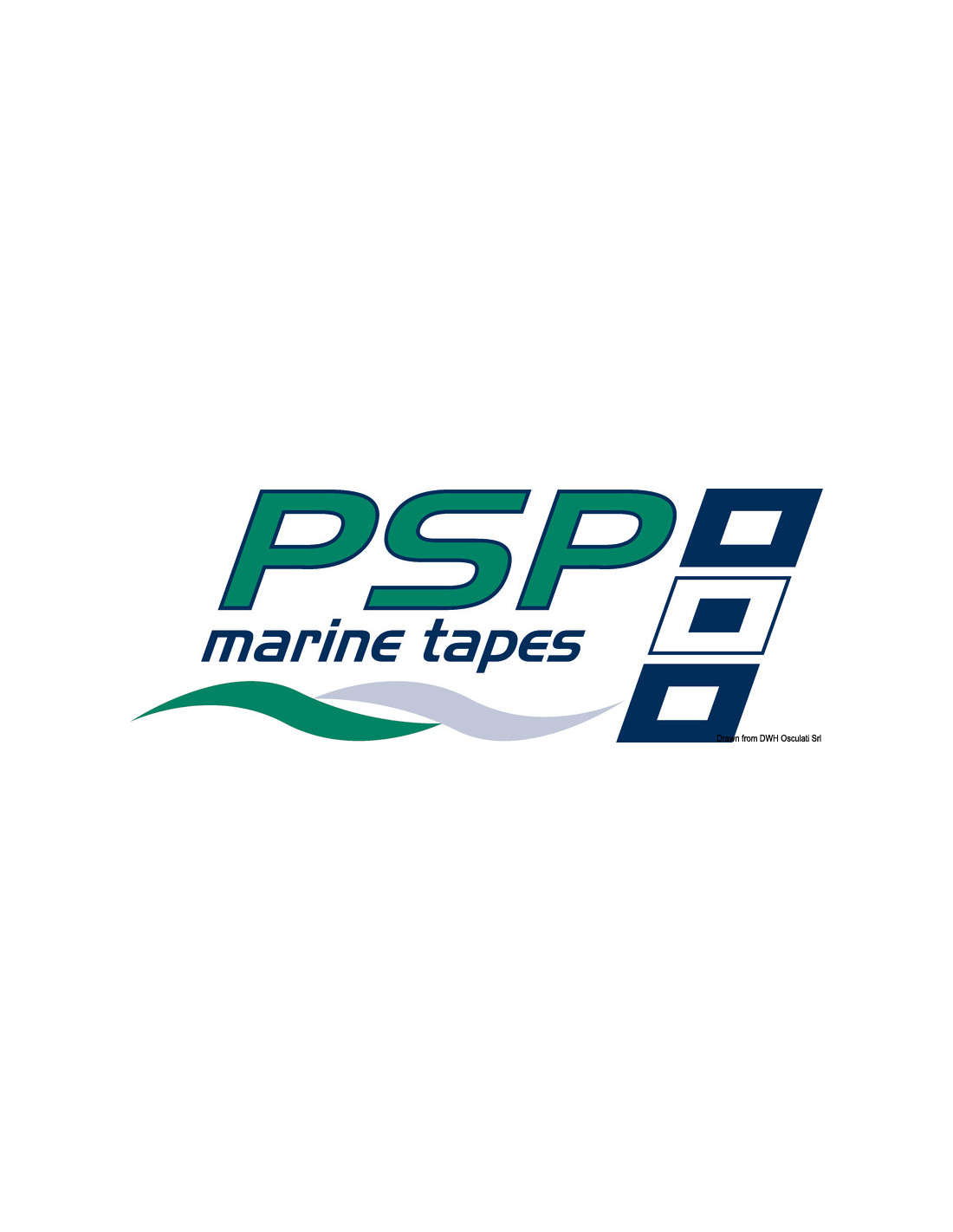 PSP Marine Tapes Nastro Adesivo 75 mm x 1,5 m Blu 