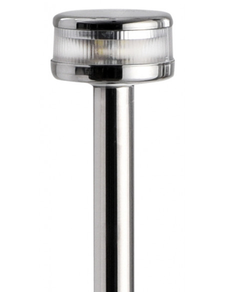 Asta luminosa abbattibile con fili invisibili