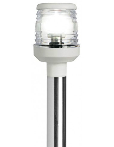 Asta Classic/LED abbattibile con fili invisibili e base ovalizzata