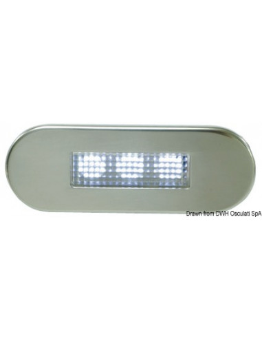 Luce di cortesia LED da incasso - frontale