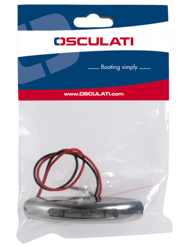 Luce di cortesia LED senza incasso - frontale