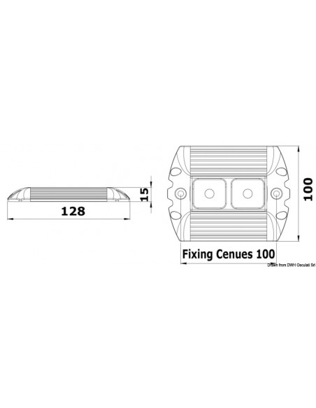Plafoniera tecnica LED LABCRAFT Microlux