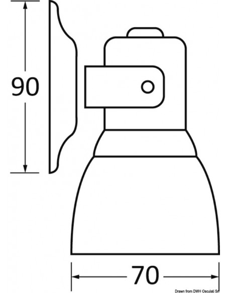 Faretto alogeno Deluxe