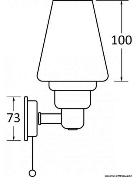 Faretto alogeno Glow Light tipo fisso da testa letto
