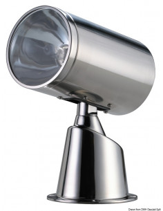 Faro elettrico Classic in acciaio inox