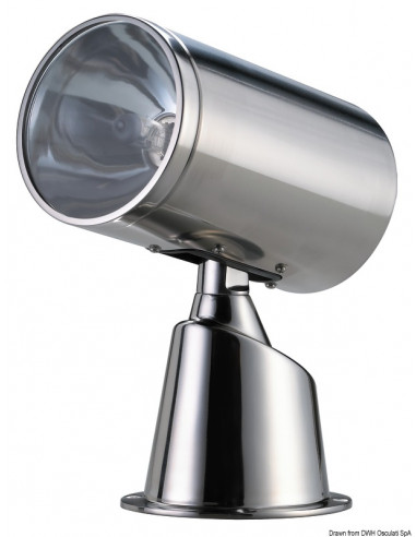 Faro elettrico Classic in acciaio inox