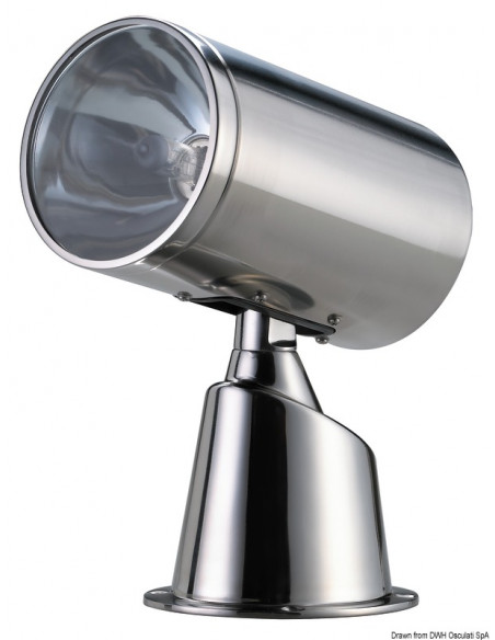 Faro elettrico Classic in acciaio inox