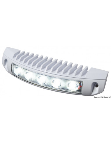 Faretto a LED per plancette, specchi di poppa, fly-bridge