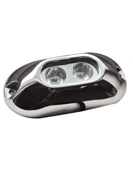 Luce subaquea LED per plancette, specchi di poppa, carene e pozzetti