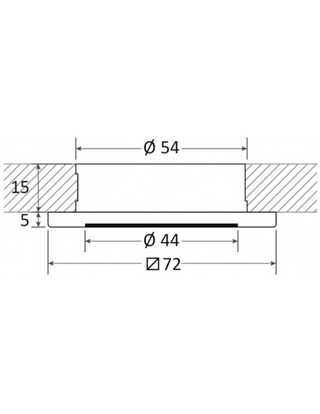 Plafoniera LED ad incasso ridotto Propus Plafoniera LED ad incasso ridotto Propus