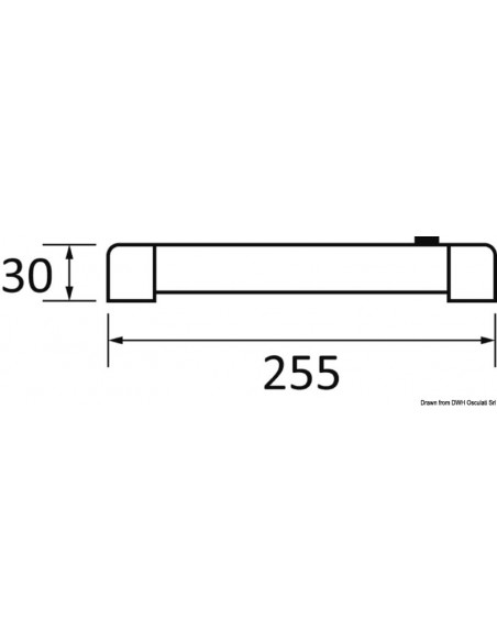 Luce LED a rotaia Turnstripe rotanti