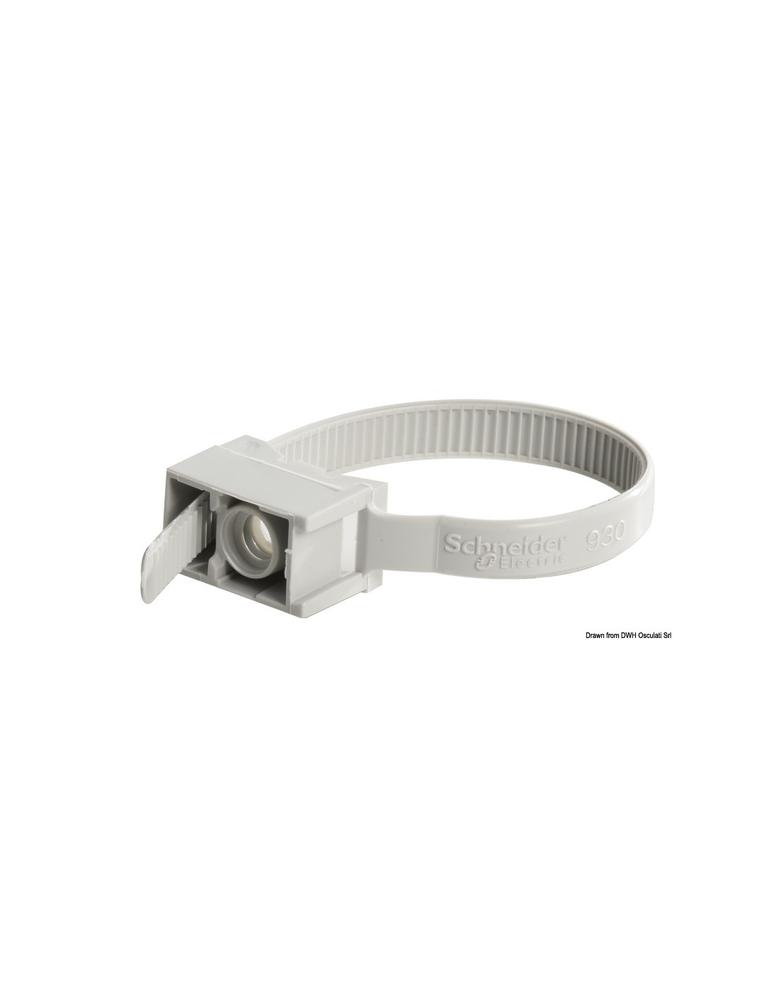 Fascia Ferma Manica Elasticizzata FB12 – Regolabile, Bianco – Supporto Per Camice
