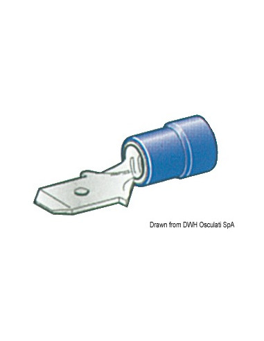 Faston preisolati da 4,7 mm, 6,3 mm e 9,5 mm