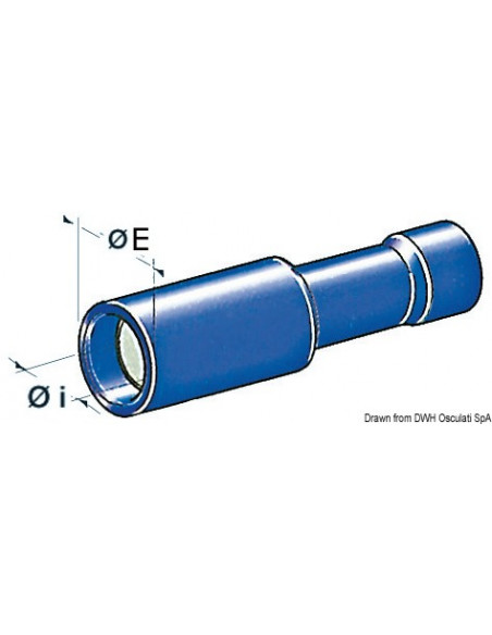Terminali preisolati cilindrici