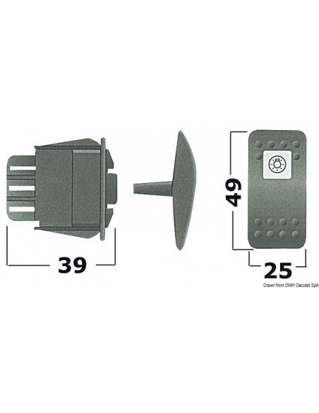 Interruttore CARLING SWITCH Contura II Interruttore CARLING SWITCH Contura II