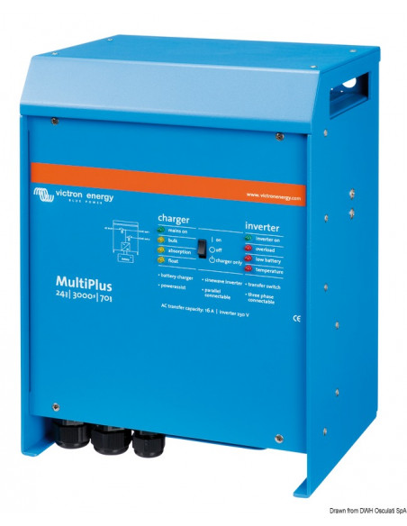 Sistema combinato VICTRON MULTIPLUS - Caricabatteria + Inverter
