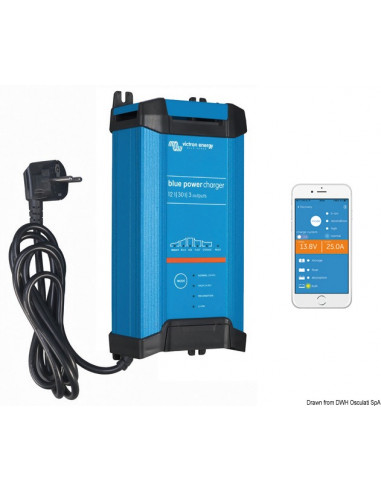 Caricabatteria VICTRON Bluesmart IP22 con connessione Bluetooth
