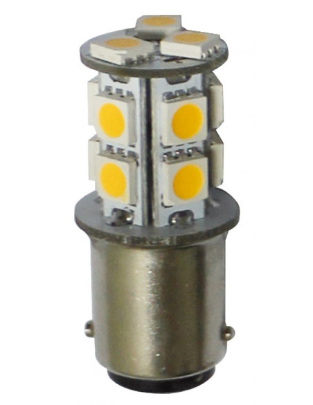 Lampadina LED SMD zoccolo BA15D per faretti