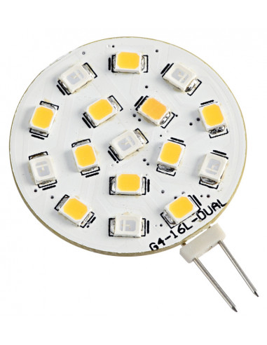 Lampadina LED SMD bicolore zoccolo G4
