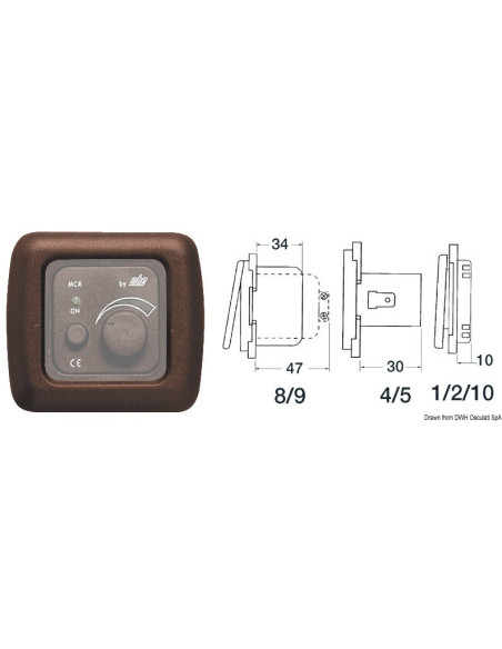 Materiale elettrico modulare