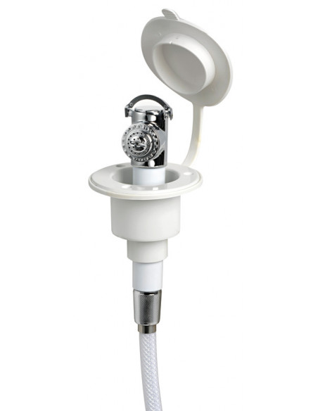 Box doccia con doccia a pulsante Mizar