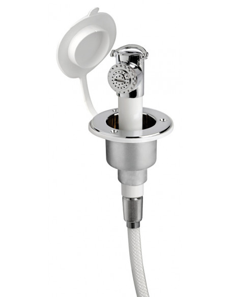 Box doccia con doccia a pulsante Mizar