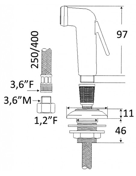 Doccia Utility a telefono