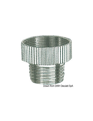 Adattatore per tubi doccia da 3/8” a 1/2”
