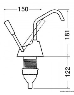 Pompa a mano WHALE Flipper MK4