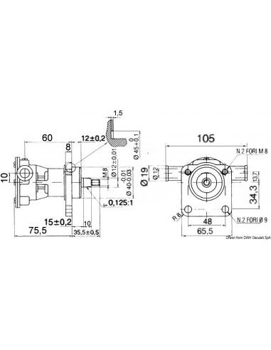 Pompa tipo NAUCO FPR0012