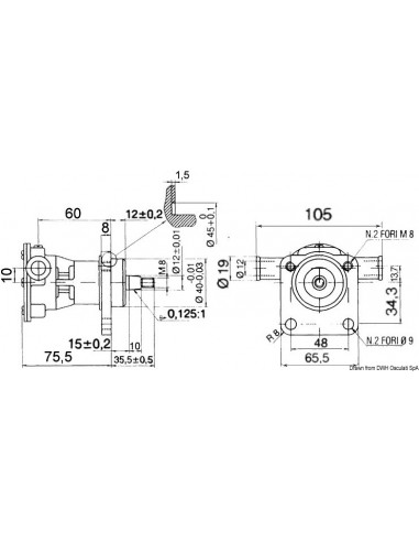 Pompa tipo NAUCO FPR0012