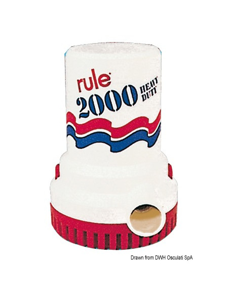 Pompa RULE 1500 e 2000 ad immersione