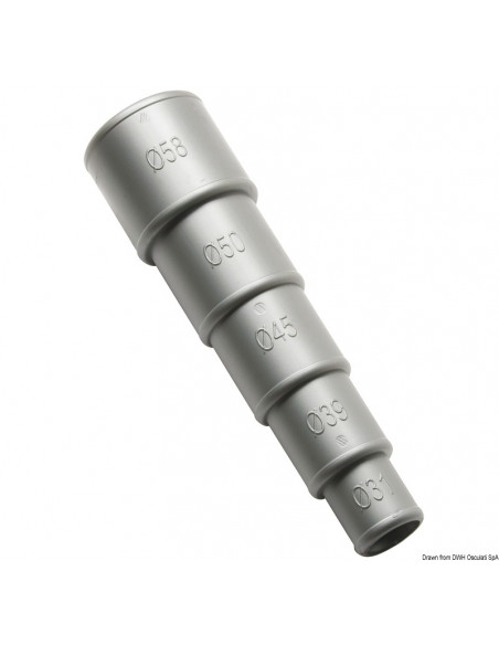 Adattatore universale con portagomma