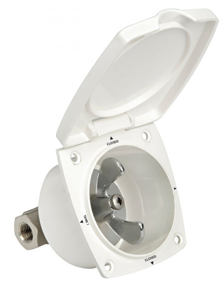 Rubinetto carburante con vano