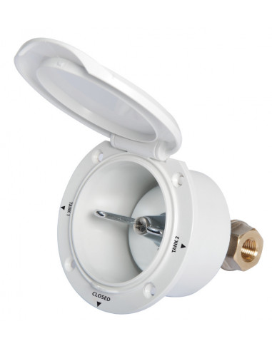 Rubinetto carburante con vano