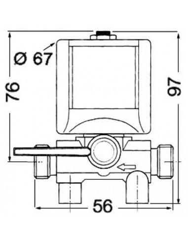 Elettrorubinetto per carburante