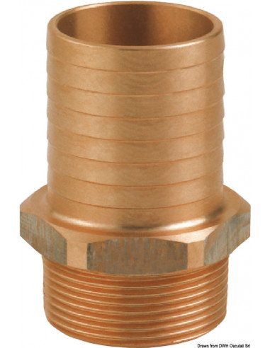 Portagomma maschio in bronzo GUIDI