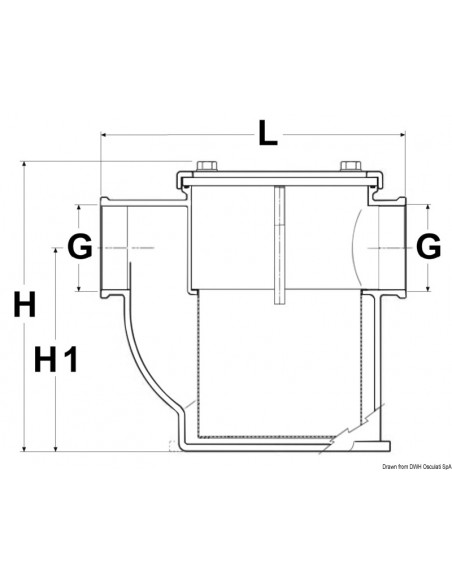 Speciale filtro per raffreddamento acqua
