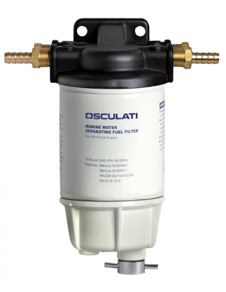 Filtro separatore acqua/carburante universale